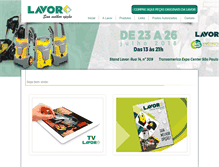 Tablet Screenshot of lavorwash.com.br